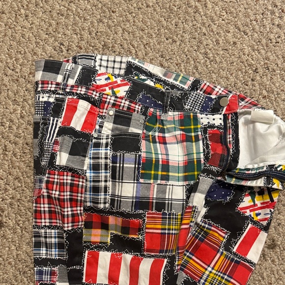 Multicolor Patchwork Pants - Picture 2 of 6